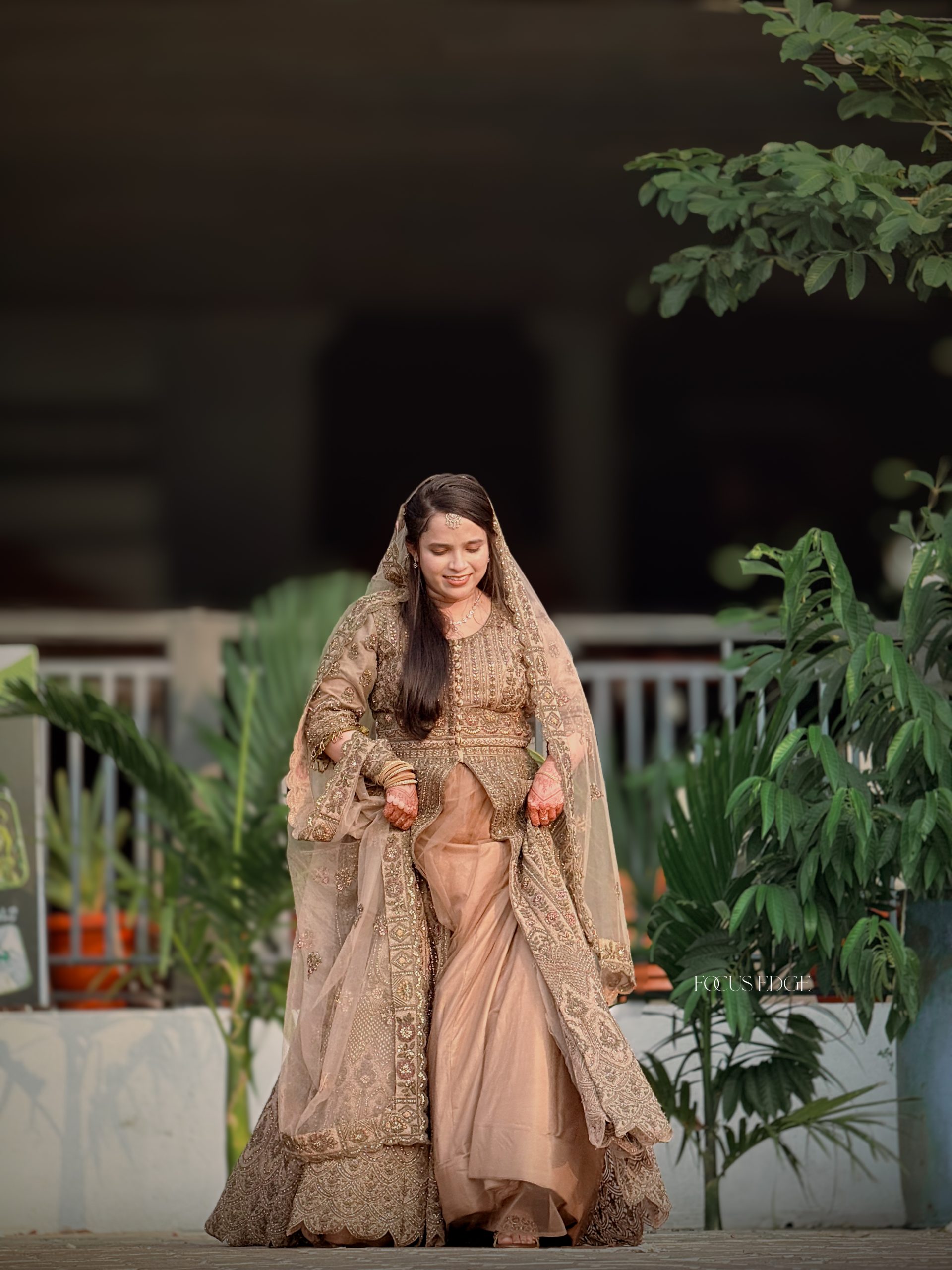 Walking into forever with grace and elegance.